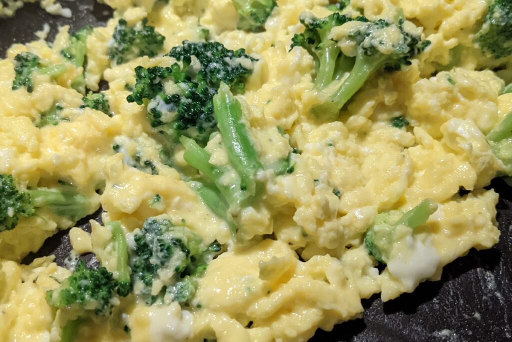 Claras de huevo con brócoli-Gym Sierra